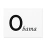 O bama post cards