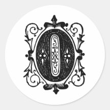 O Decorative Letter Stickers