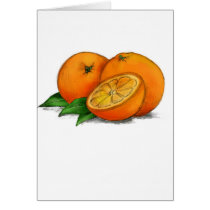 O is for Oranges Cards