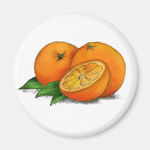 O is for Oranges Magnets