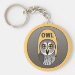 O is for Owl Keychain