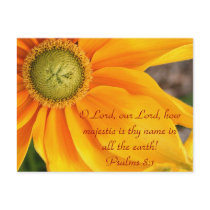 O Lord, our Lord, how majestic is thy name Postcards