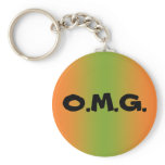 O M G Keychain