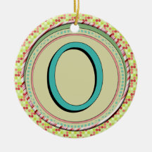 O MONOGRAM LETTER ORNAMENTS