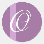 O Monogram Sticker