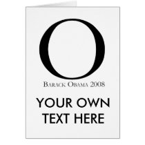 O: Obama for President T-shirt
