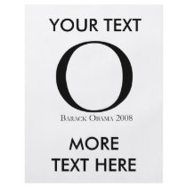 O: Obama for President T-shirt