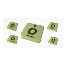 O Oxygen Photo Greeting Card