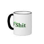 O Shit Irish Clover mugs
