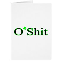 O Shit St Patricks Clover