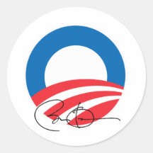 O SIGNATURE.png Round Sticker