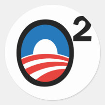 O Squared Obama's Second Term Stickers