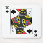 O&T King of Spades MOUSE PAD mousepads