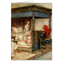 O Waken, Waken, Burd Isbel Greeting Card