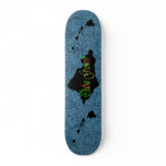 Oahu grown Hawaiian Island skateboard