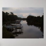 Oak Island, North Carolina - Early Morning  posters