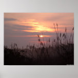 Oak Island, North Carolina - Sunrise posters