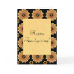Oak Leaf and Acorn Rosettes Pattern Thanksgiving