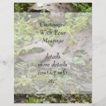 Oak Leaf and Chickweed Personalized Flyer