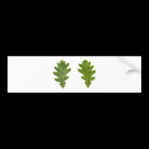 Oak leaf bumper stickers