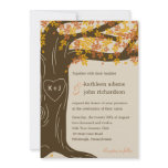 Oak Tree Fall Wedding Invitation