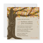 Oak Tree Fall Wedding Invitation