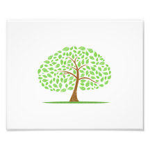 oak tree scribbled ecology design.png photo art
