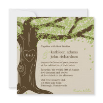 Oak Tree Wedding Invitation