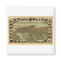 Oakland California in 1899 Magnet