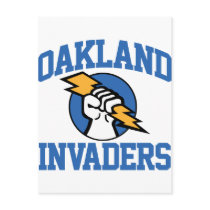 Oakland Invaders Postcards