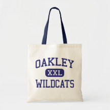 Oakley Wildcats Middle School Oakley Kansas Tote Bag