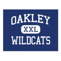 Oakley Wildcats Middle School Oakley Kansas Postcards