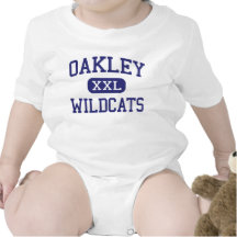 Oakley Wildcats Middle School Oakley Kansas T-shirts