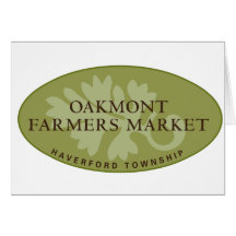 Oakmont Farmers Market Logo Card