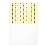 Oar Pattern Paper Texture Personalized Stationery