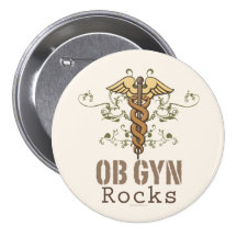 OB GYN Rocks Button