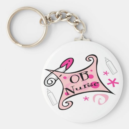 OB nurse (obstetrics) Nursing Key Chain