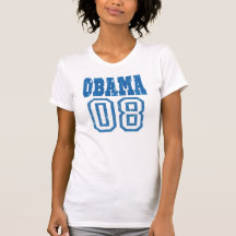 OBAMA08 Sports Top Tshirts