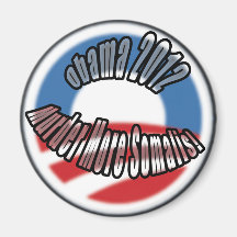 Obama2012 Murder More Somalis Fridge Magnets