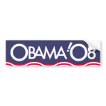 OBAMA '08 BUMPER STICKERS
