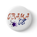 OBAMA 08 PINBACK BUTTON