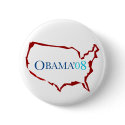 Obama 08 Button