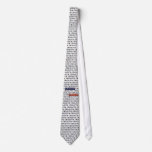 Obama '08 Tie With Red and Navy Blue