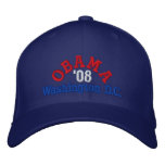 Obama '08 Washington D.C. Hat embroidered hats