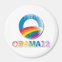 Obama 12 - Vintage.png Fridge Magnets