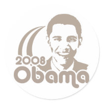 Obama 2008 sticker