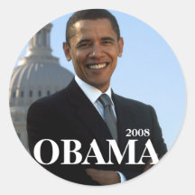OBAMA, 2008 STICKERS