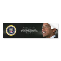 Obama 2009 Inauguration Bumper Sticker