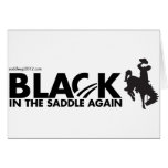 Obama 2012, Black in the Saddle Again Greeting Cards