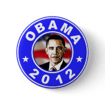 Obama 2012 - Blue buttons